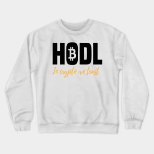 BTC HODL Crewneck Sweatshirt